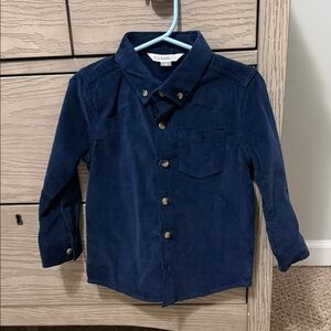 Navy Blue Kids Shirt by Rugged Butts